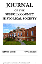 Journal of the Suffolk County Historical Society from 2024